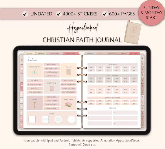 Christian Faith Planner